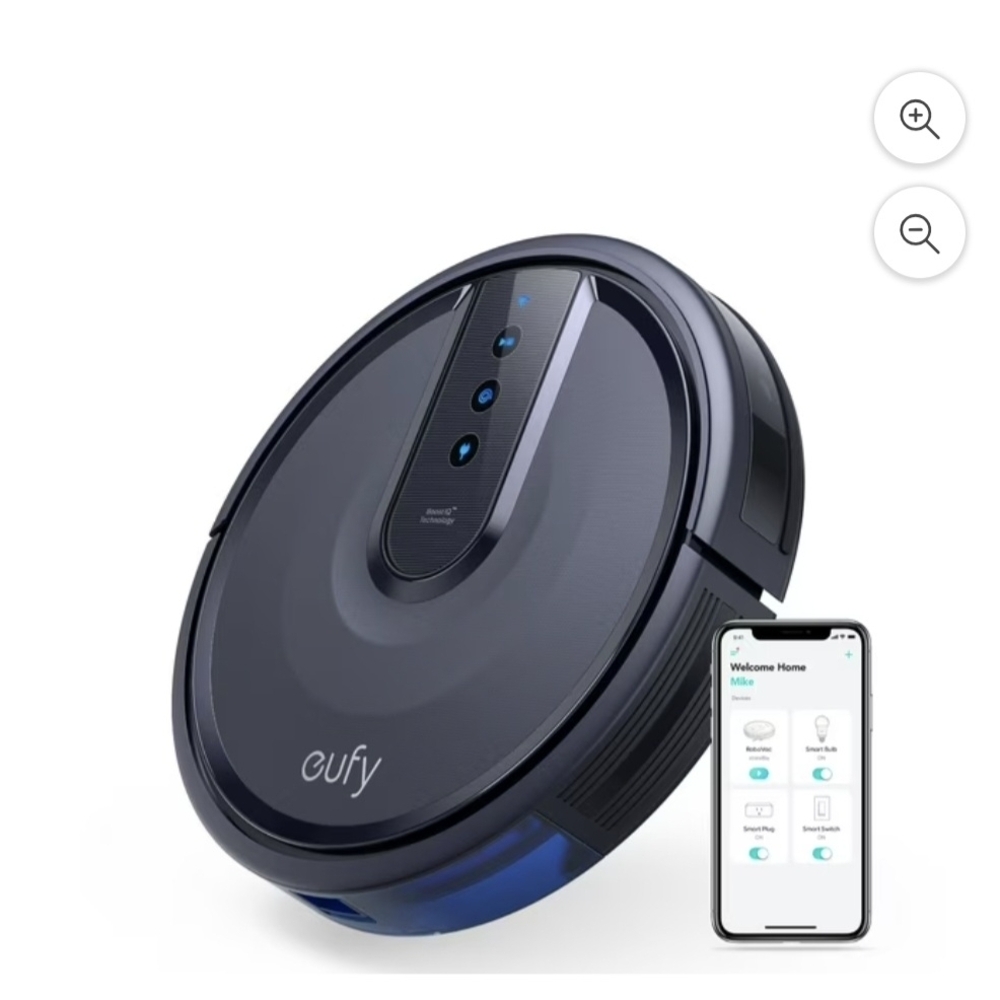 eufy Smart Robotic Vacuum - Dark Gray